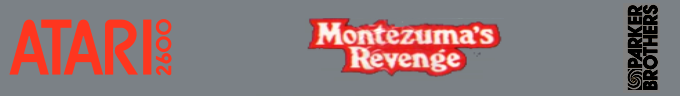 Montezuma's Revenge Featuring Panama Joe logo for Atari 2600